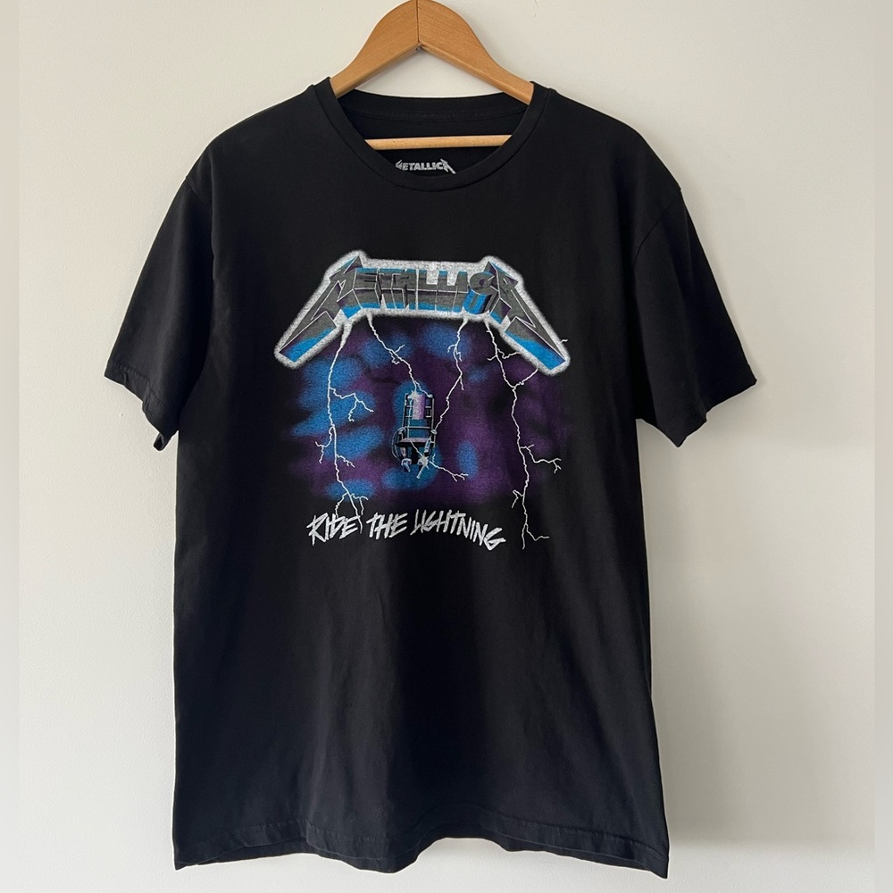 Metallica Vintage Ride The Lightning T-Shirt
